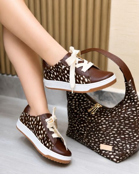 Tenis Avellana Print (700)
