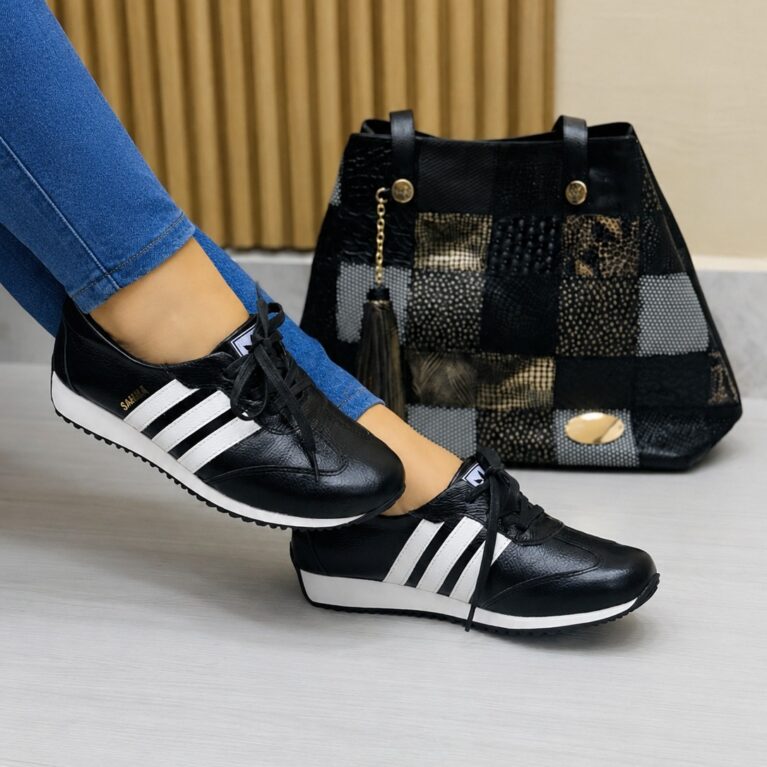 Tenis Negro x Blanco (728)