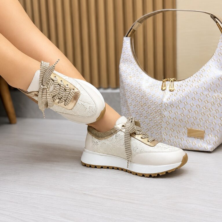 Tenis Talco x Dorado (T2103)