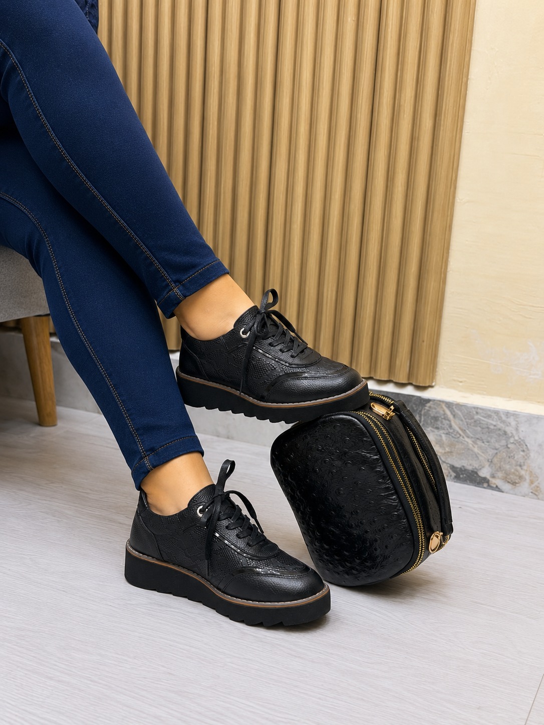Tenis Negro Sayen (010)