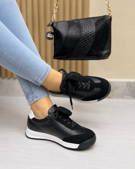 Tenis Negro x Carnaza (T2105)
