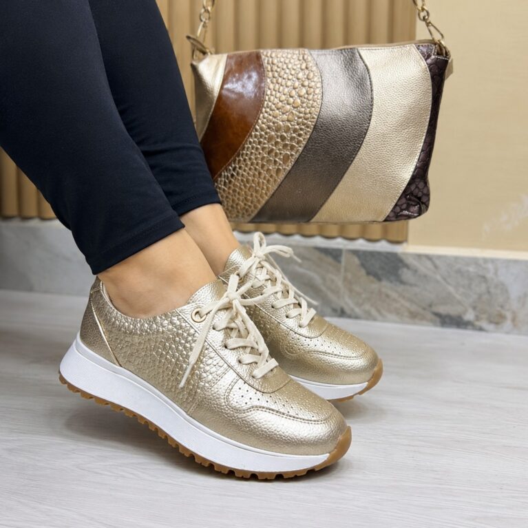 Tenis Dorado (T005)
