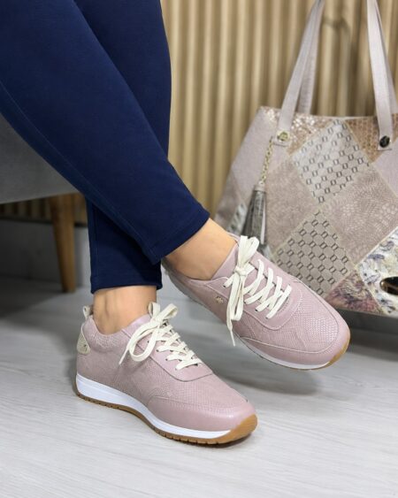 Tenis Taupe x Oro Zury (733)