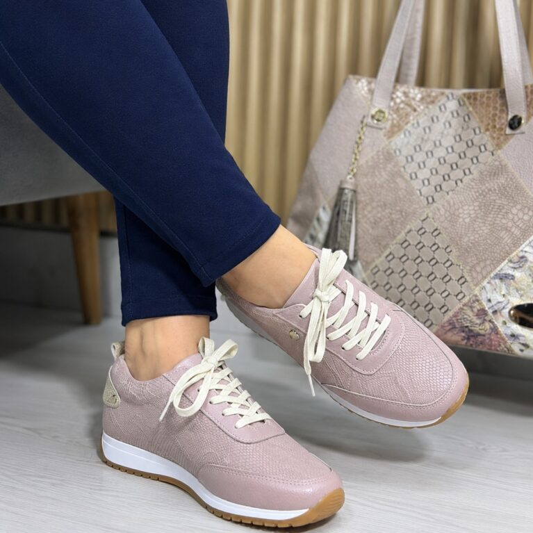 Tenis Taupe x Oro Zury (733)