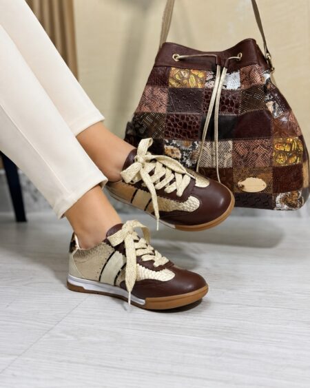 Tenis Oro x Avellana (2079)