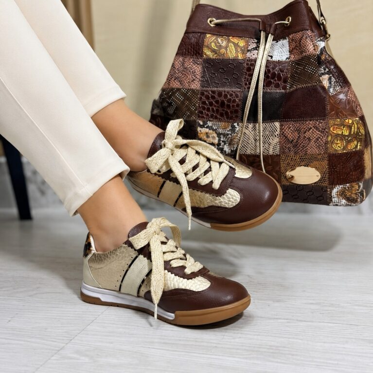 Tenis Oro x Avellana (2079)