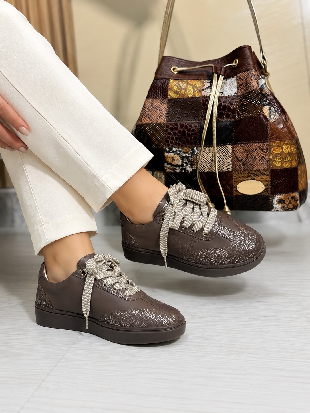 Tenis Chocolate Vitorre (T457)