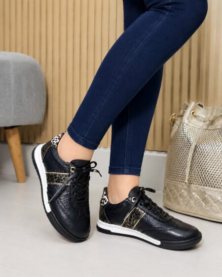 Tenis Negro x Print (2079)