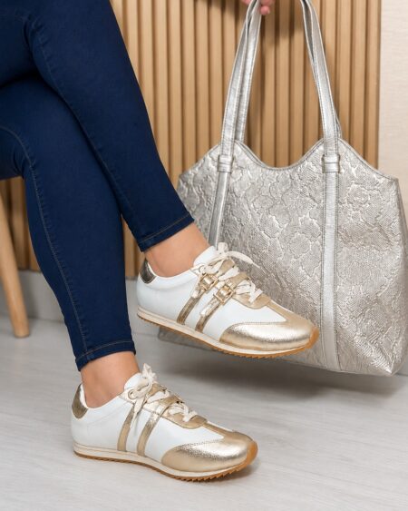 Tenis Talco-Dorado (T020)