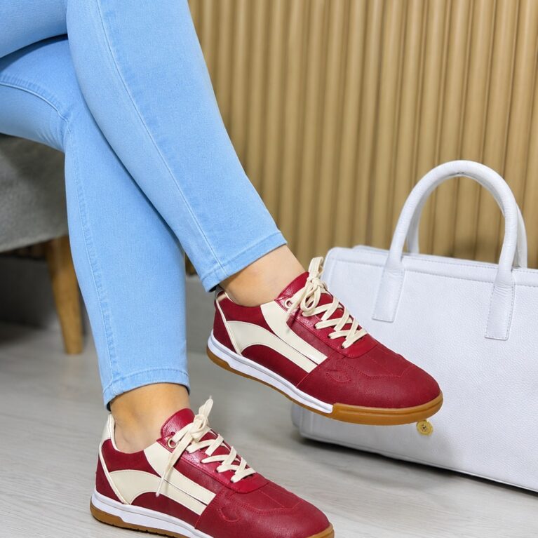 Tenis Rojo-Talco (052)