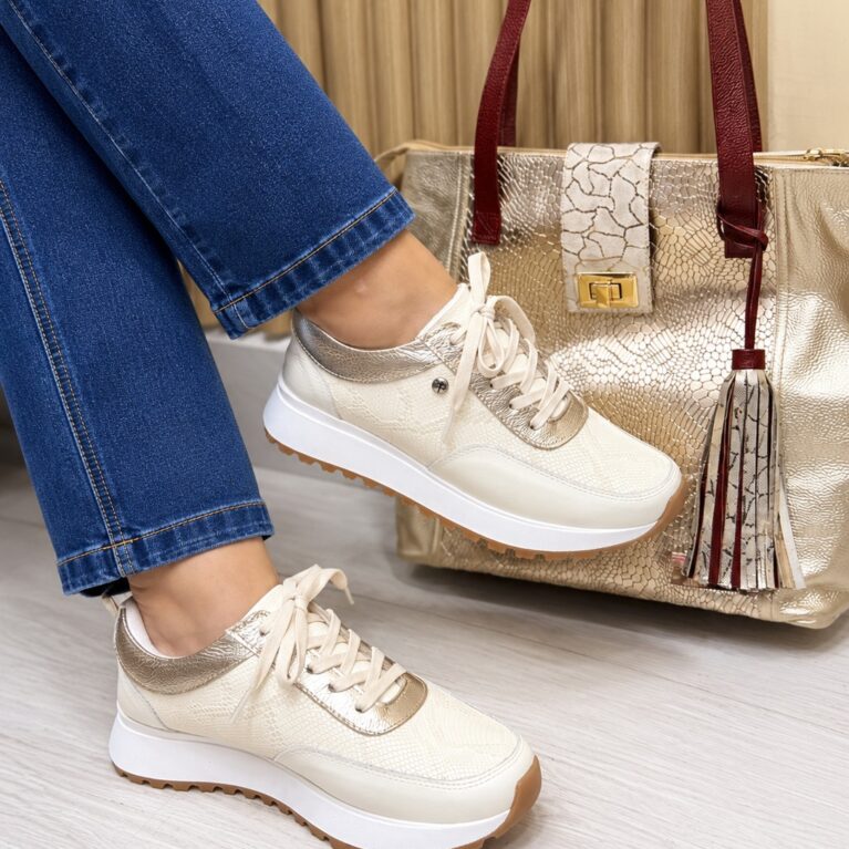 Tenis Talco y Blanco (679 chanel)